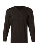 Mens V-Neck Jumper- Long Sleeve