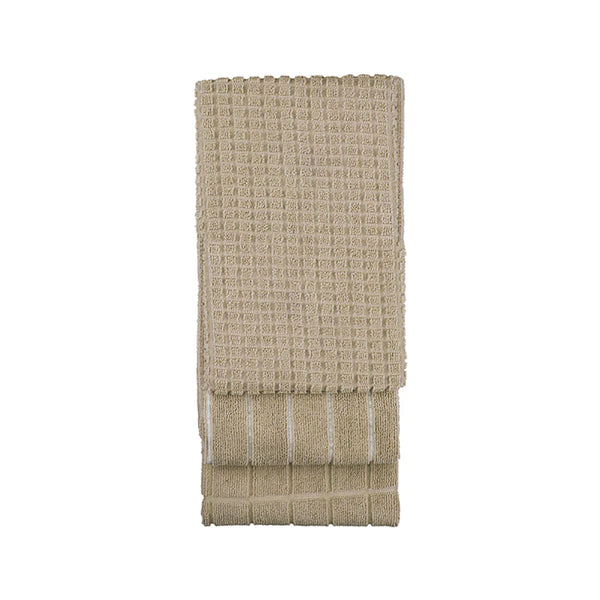 Microfibre Tea-Towel Set Mocha
