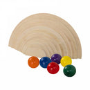 Natural Semi-Circles & Rainbow Balls