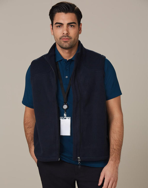 Diamond Fleece Vest Men's