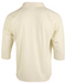 Mens 3/4 Sleeve Cricket Polo Tee