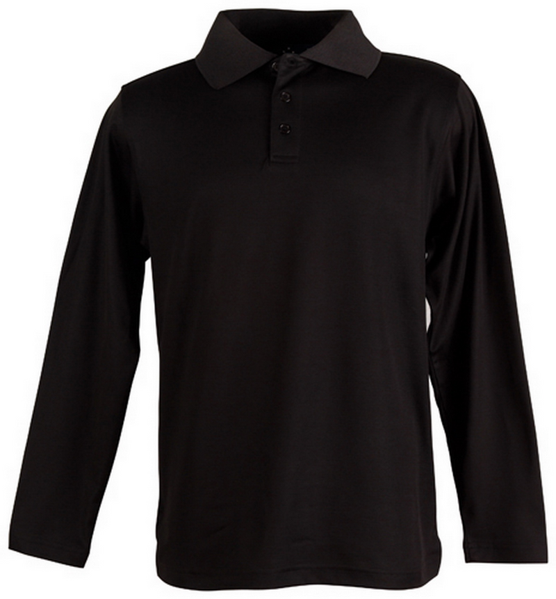 Mens Victory Plus Polo- Long Sleeve