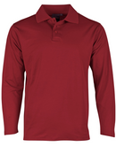 Mens Victory Plus Polo- Long Sleeve