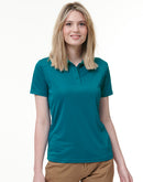 Womens Lucky Bamboo Polo Tee