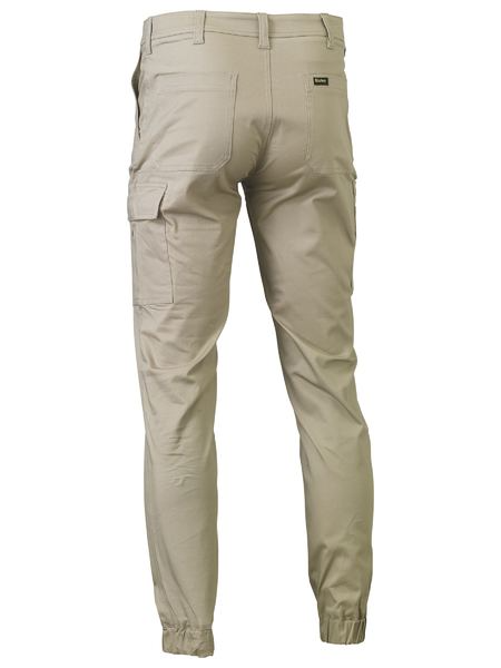 Cotton Drill Cargo Cuffed Pant For Men