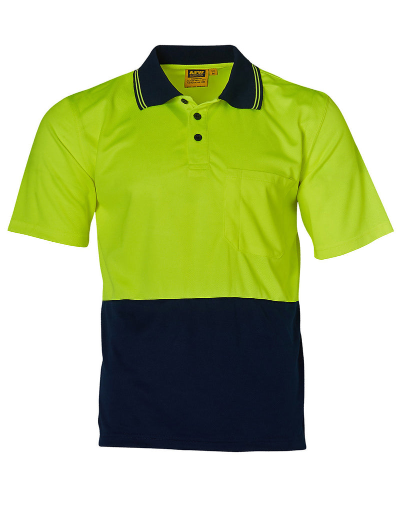 High Visibility CoolDry Short Sleeve Polo