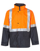 HI-VIS SAFETY JACKET WITH MESH LINING & 3M TAPES