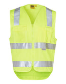 Hi-Vis SAFETY VEST With ID POCKET & 3M TAPES