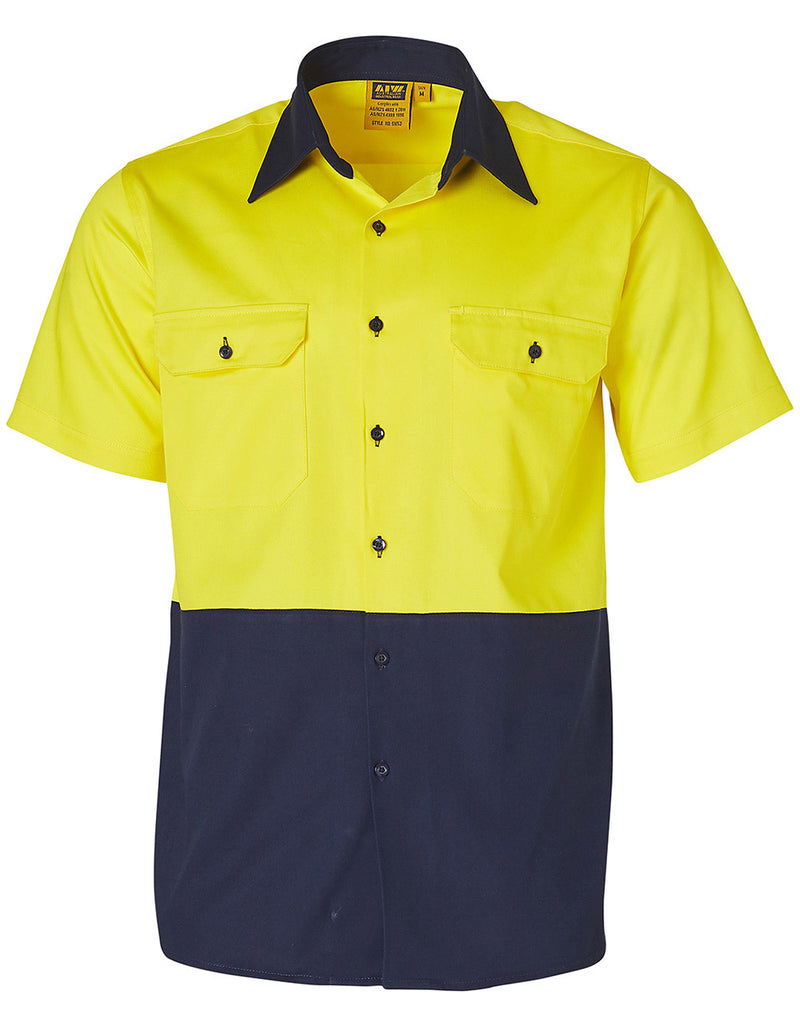 COTTON DRILL SAFETY SHIRT