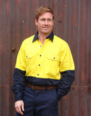 COTTON DRILL SAFETY SHIRT