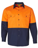 COTTON DRILL SAFETY SHIRT