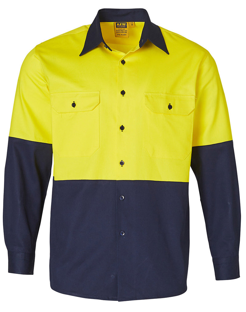 COTTON DRILL SAFETY SHIRT