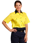 WOMEN'S SHORT SLEEVE SAFETY SHIRT