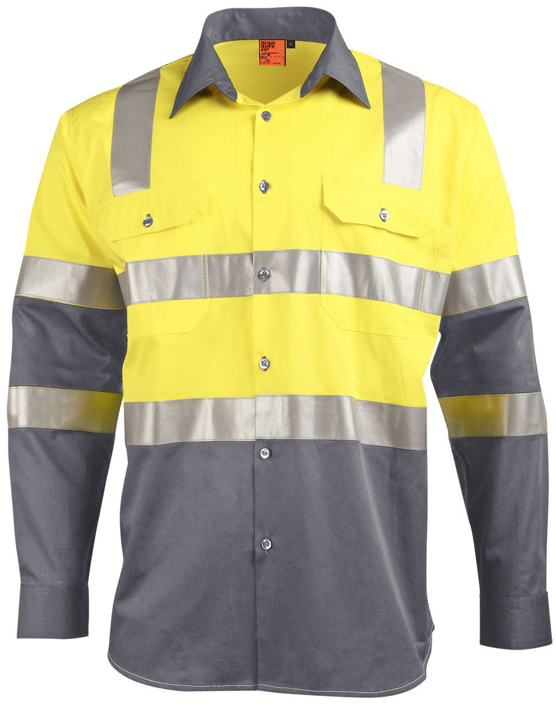 Biomotion Day/Night Light Weight Safety Shirt With X Back Tape Configuration