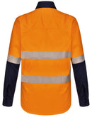 UNISEX HI VIS COOL-BREEZE SAFETY LS SHIRT (SEGMENTED TAPE)