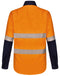 UNISEX HI VIS COOL-BREEZE SAFETY LS SHIRT (SEGMENTED TAPE)