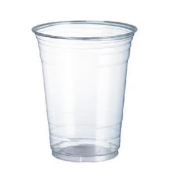 8oz Clear Plastic Cups Carton of 1000