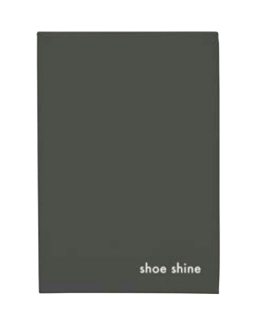 Shoe Shine Sponge Boxed Charcoal 250/ctn