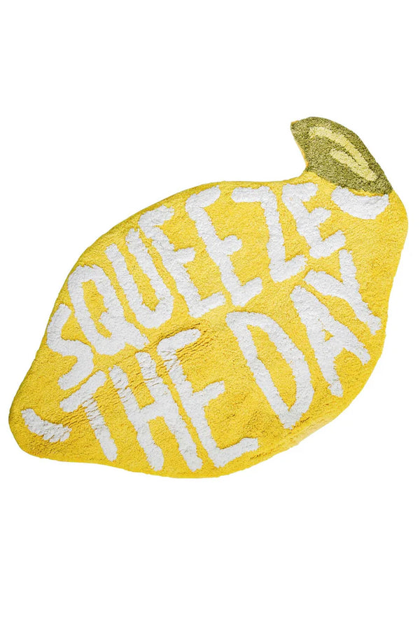 Lemon Bath Mat - Squeeze The Day