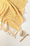 Pompom Turkish Cotton Hand Towel - Sunshine