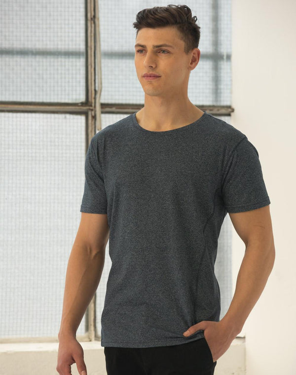 Mens High Performance Heather Tee