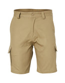 MEN'S HEAVY COTTON DRILL CARGO SHORTS