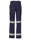 LADIES' HEAVY COTTON DRILL CARGO PANTS WITH BIOMOTION 3M TAPES