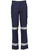 LADIES' HEAVY COTTON DRILL CARGO PANTS WITH BIOMOTION 3M TAPES