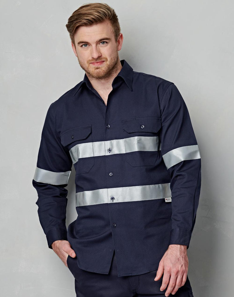 COTTON DRILL WORK SHIRT