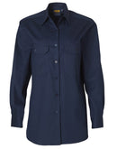 WOMEN'S COTTON DRILL WORK SHIRT