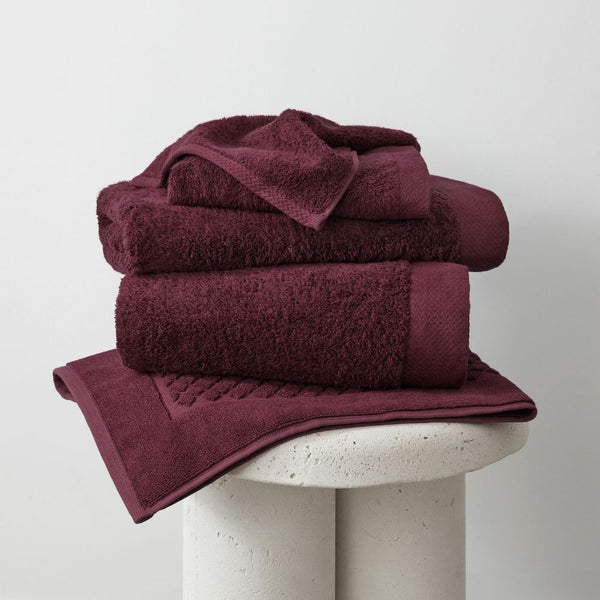 Bamboo Towels Maroon