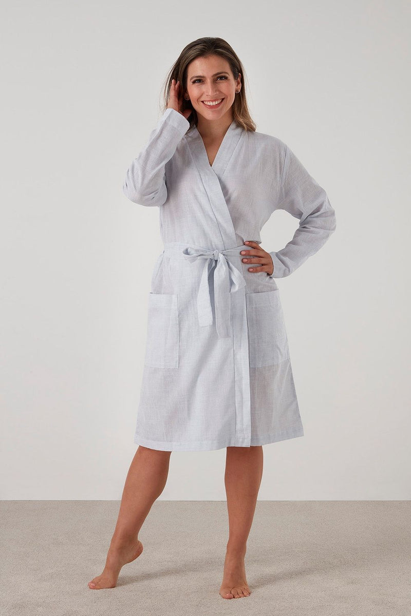 Blair Linen Robe