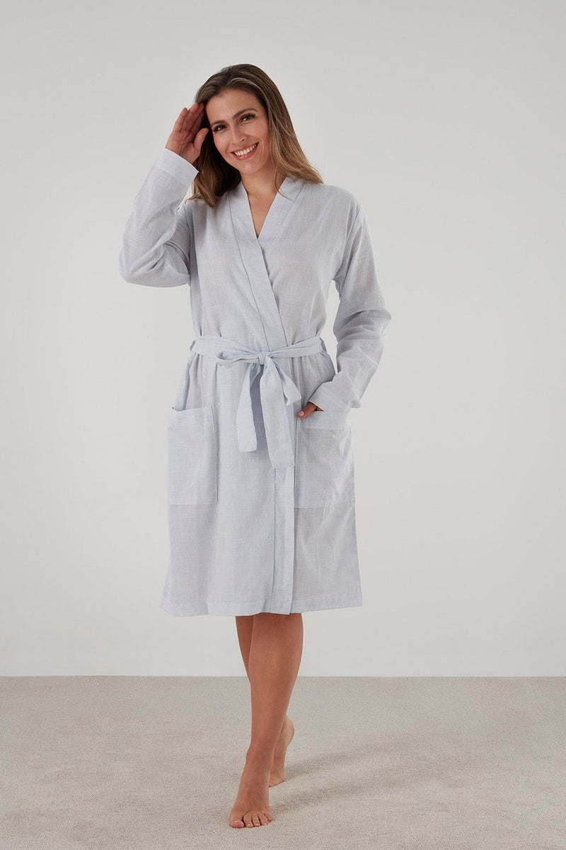 Blair Linen Robe