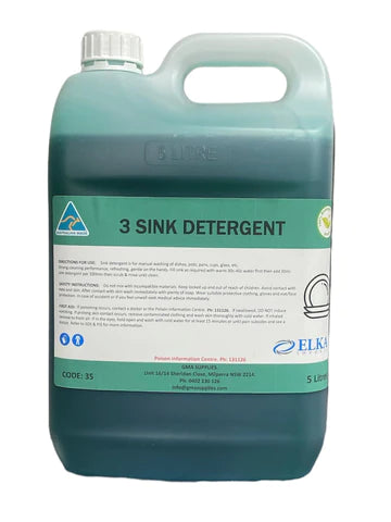 3) Sink Dish Washing Detergent 20L