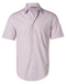 Mini Check Shirt  For Men - Short Sleeve
