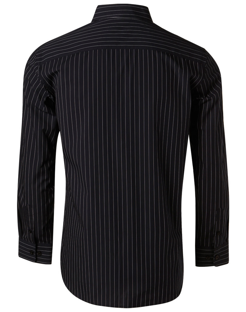 Pin Stripe Shirt For Men - Long Sleeve