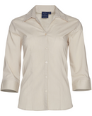 Teflon Executive Shirt For Women - 3/4 Sleeve