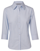 Fine Stripe Shirt For Women - 3/4 Slevees