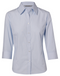 Fine Stripe Shirt For Women - 3/4 Slevees