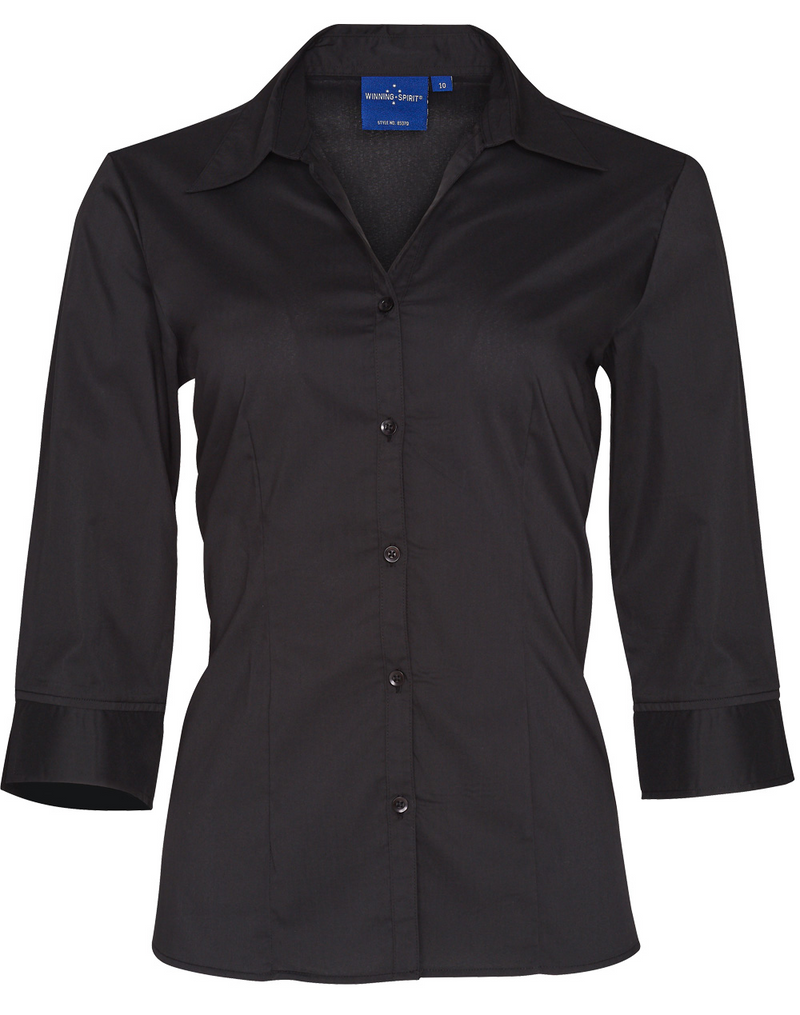 Teflon Executive Shirt For Women - 3/4 Sleeve