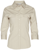 Military Shirt For Women - 3/4 Sleeve