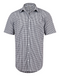 Gingham Check Shirt For Men - Short Sleeve