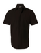 Cotton/Poly Stretch Shirt For Men - Short Sleeve