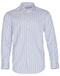 Executive Sateen Stripe Shirt For Men - Long Sleeve