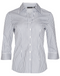 Executive Sateen Shirt For Women - 3/4 Sleeves