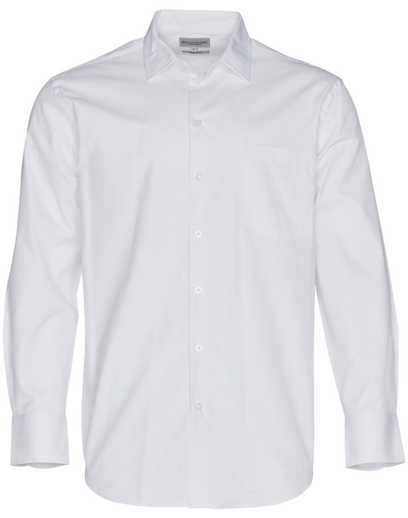 CVC Oxford Shirt For Men - Long Sleeve