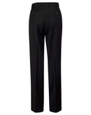 Wool Blend Stretch Flexi Waist Pants For Pants