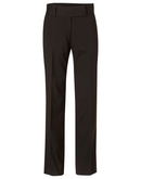 Wool Blend Stretch Pants For Women