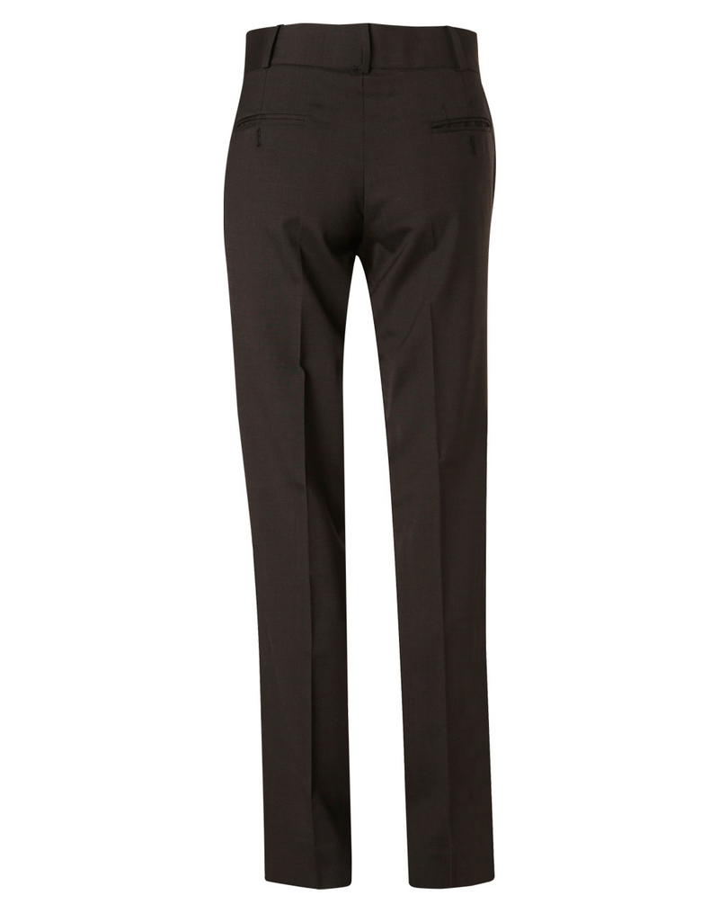 Wool Blend Stretch Pants For Women