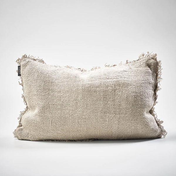 Bedouin Linen Cushion - Natural